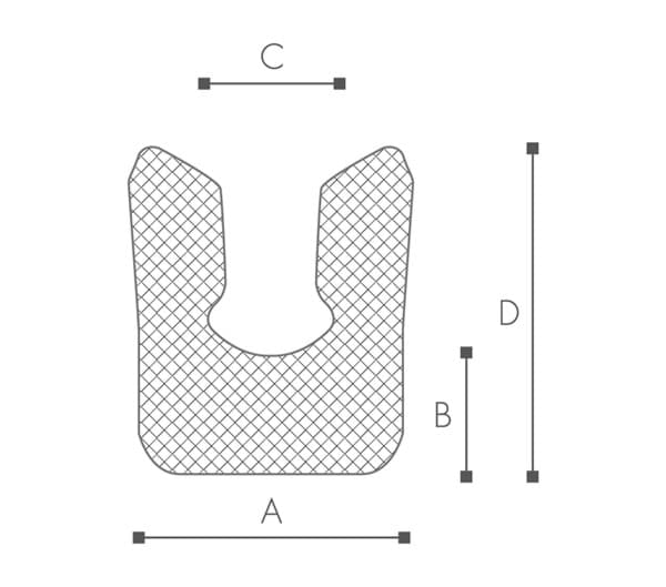 NOMAPACK® U 12 - 18 mm Schaumprofil