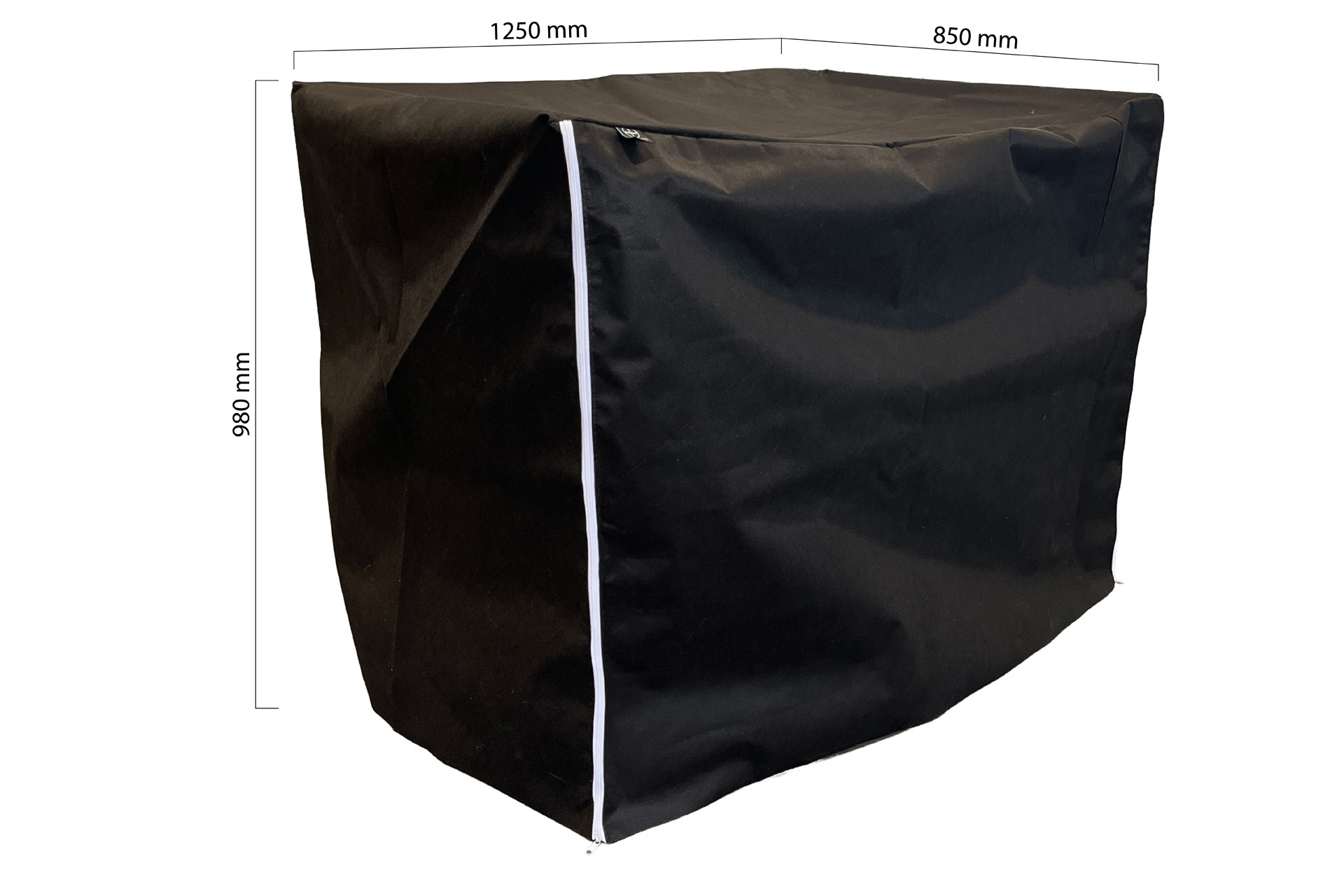 Abdeckhaube Gitterbox Vlies - 1250 x 850 x 980 mm