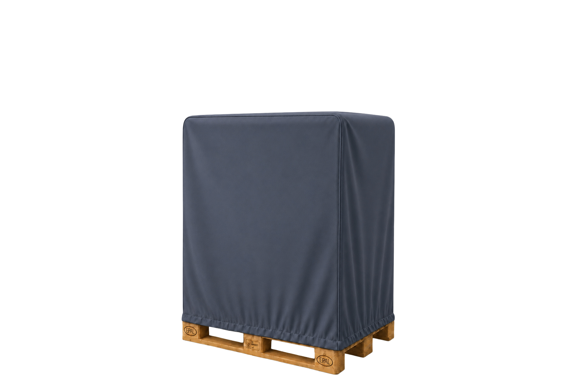 Abdeckhauben mit Gummizug aus PU-Gewebe für Europaletten - 1250 x 850 x 1400 mm