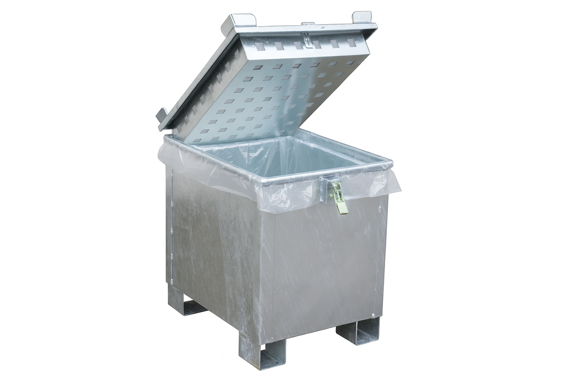 Lithium-Ionen Lagerbehlter mit Folienliner