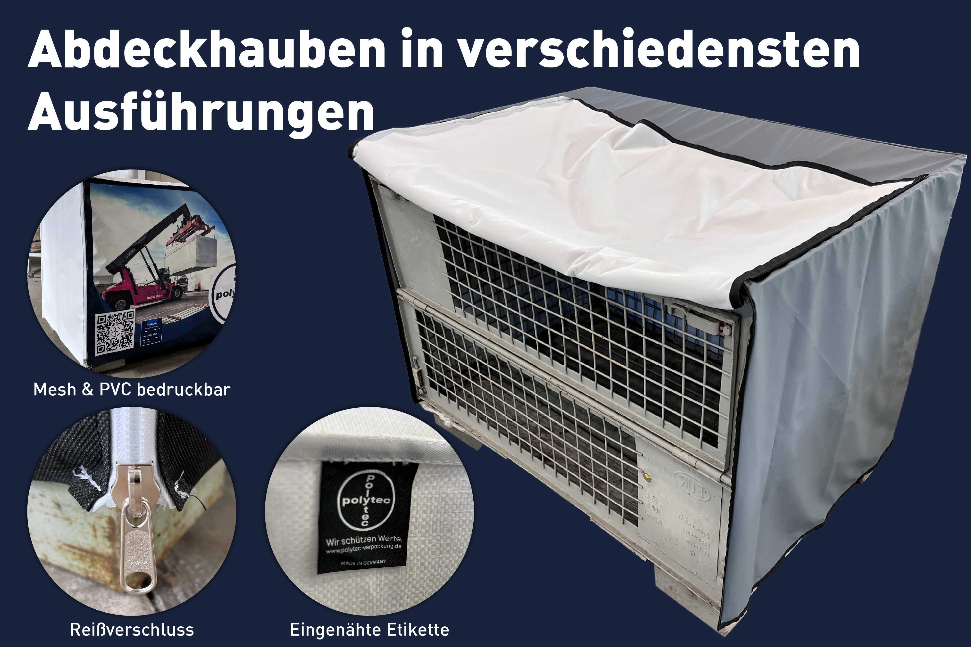 Abdeckhauben für Gitterboxen