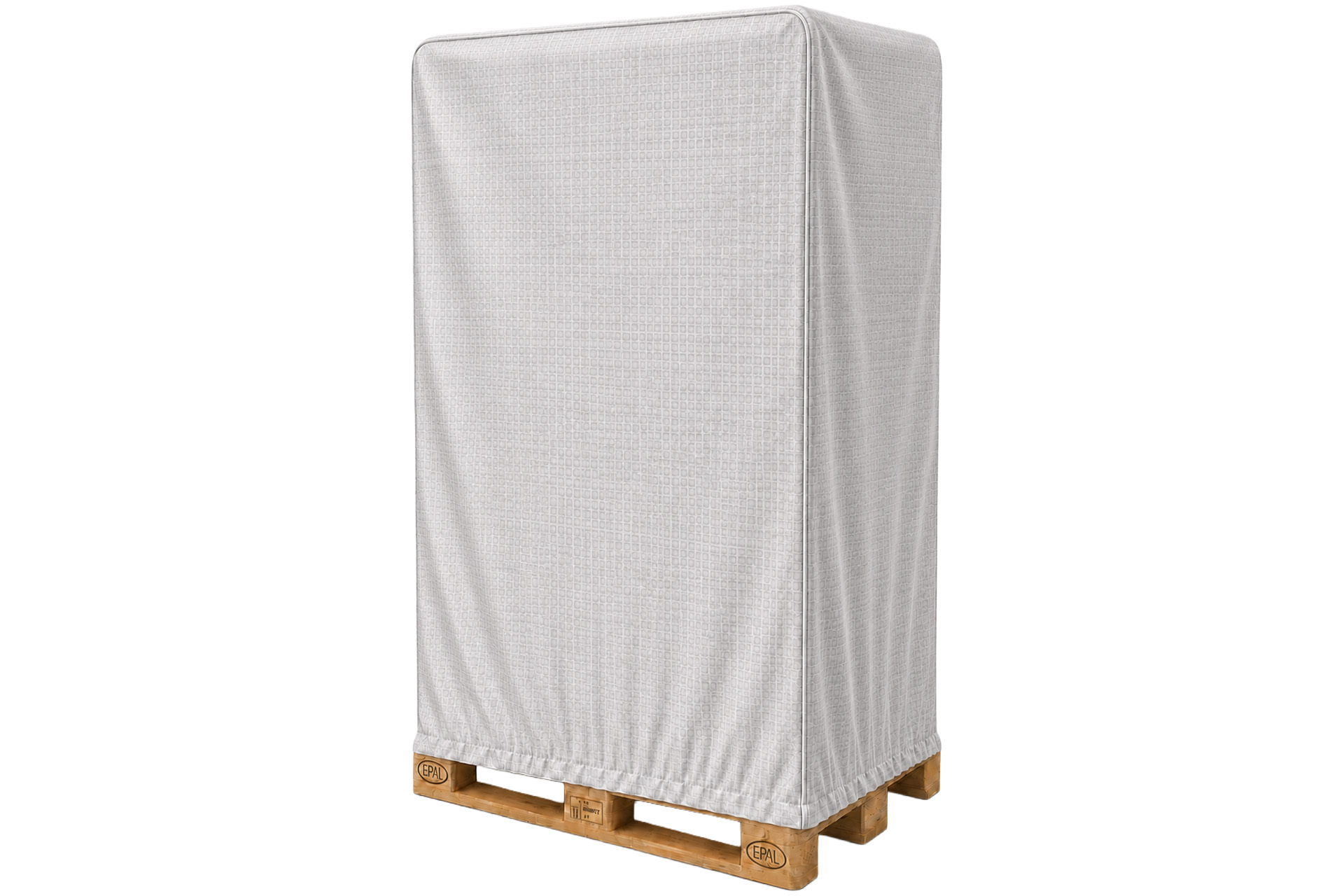 Abdeckhauben mit Gummizug aus Gitternetzfolie / HDPE Gewebe für Europaletten - 1250 x 850 x 2000 mm Abdeckhauben mit Gummizug aus Gitternetzfolie / HDPE Gewebe für Europaletten - 1250 x 850 x 2000 mm