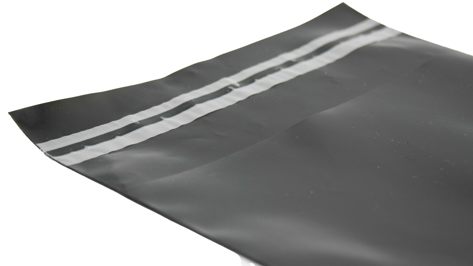 Klappenbeutel schwarz