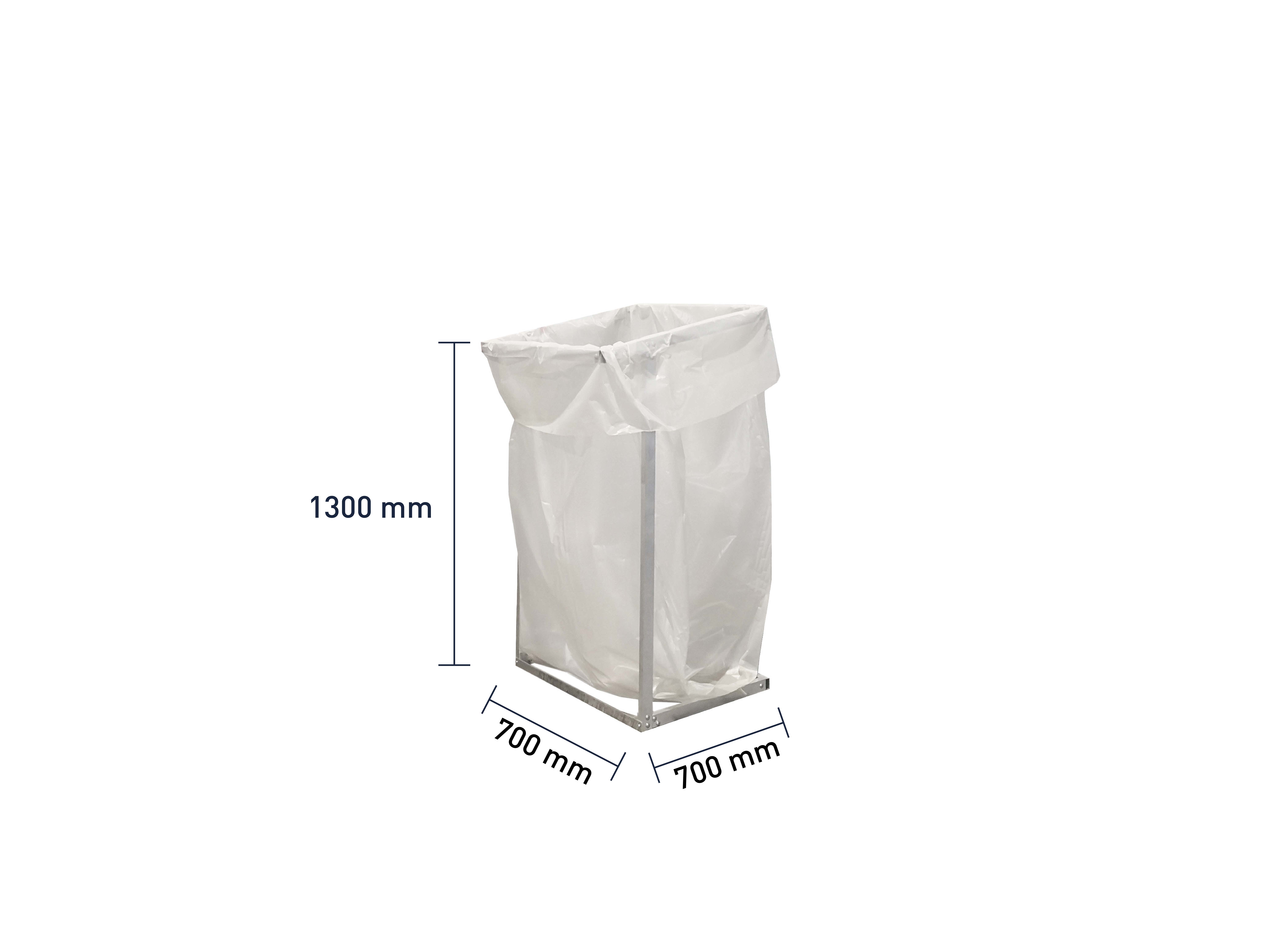 Müllständer ohne Rollen