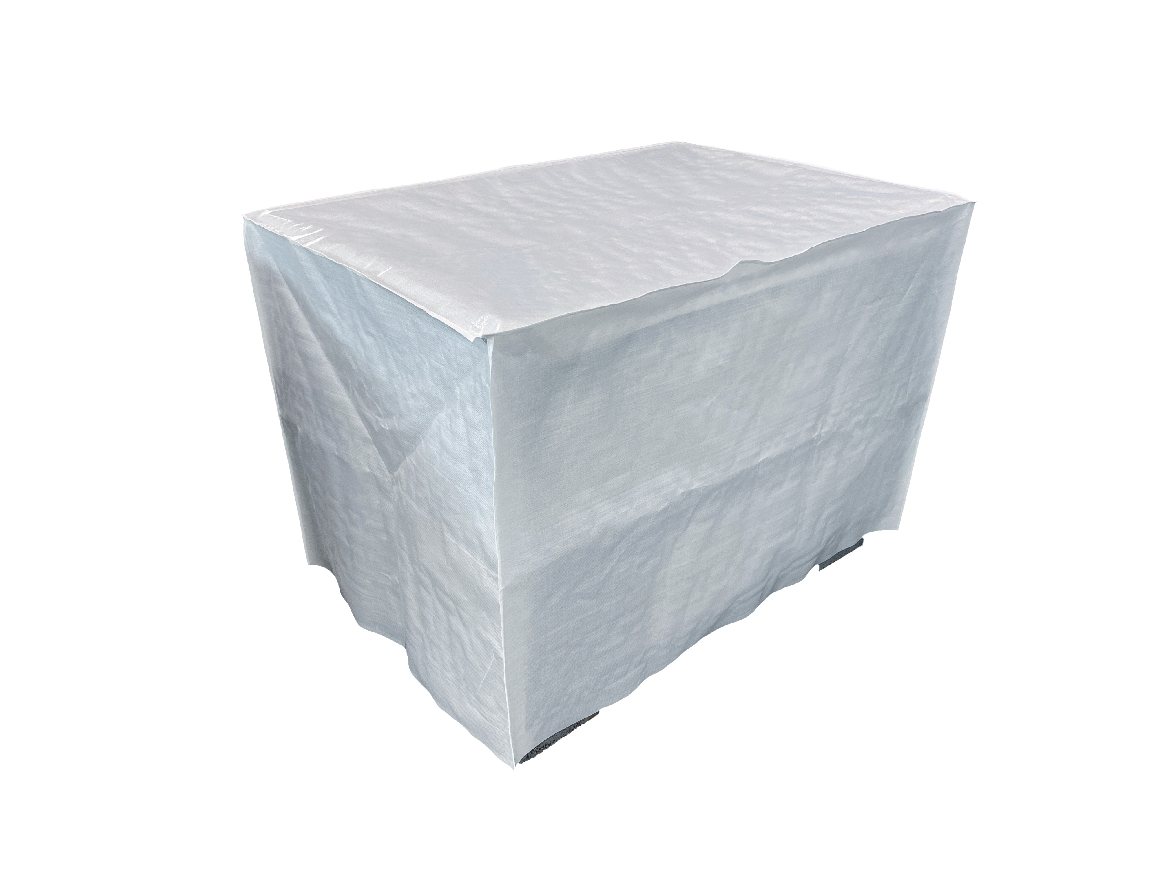 Abdeckhauben für Gitterboxen - 1250 x 850 x 980 mm - weiß