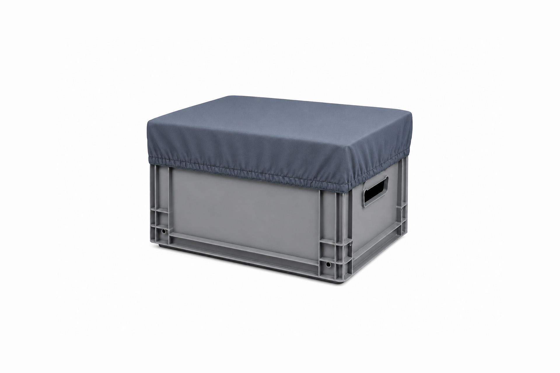 Abdeckhauben mit Gummizug aus PU-Gewebe für KLT Behälter (KLT 3215 / RL-KLT 3147) - 300 × 200 × 49 mm Abdeckhauben mit Gummizug aus PU-Gewebe für KLT Behälter (KLT 3215 / RL-KLT 3147) - 300 × 200 × 49 mm