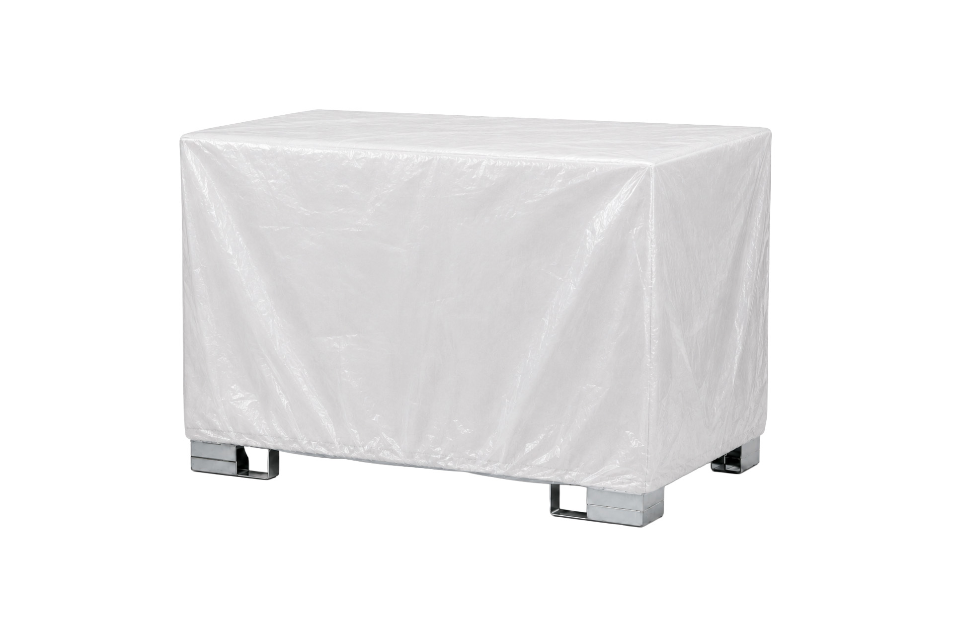 Abdeckhauben mit Gummizug aus LDPE für Gitterboxen - 1300 x 850 x 900 mm