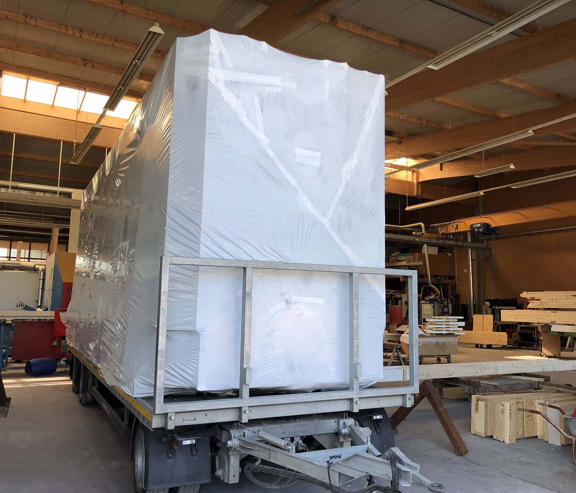 Anwendung Abbundfolie