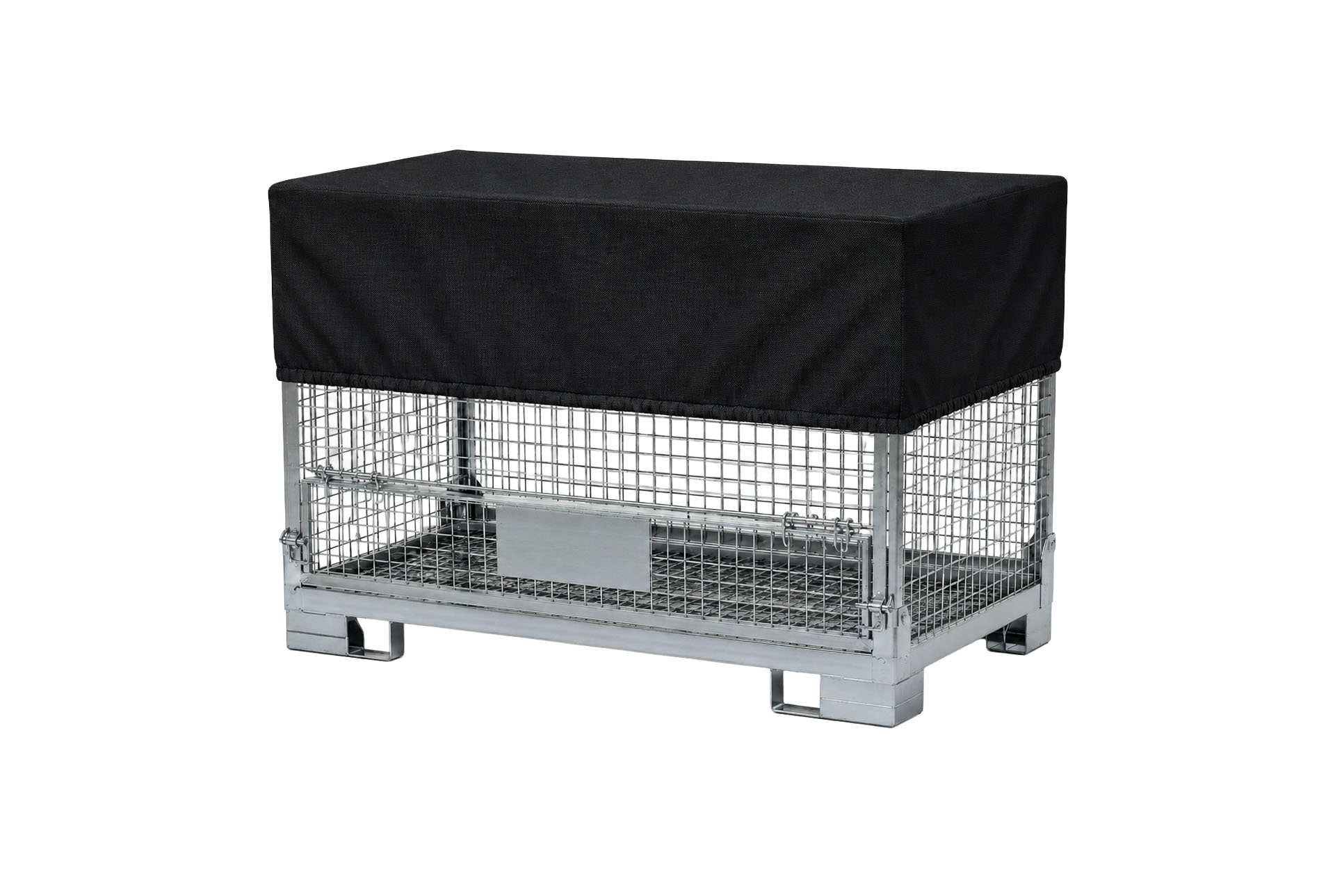 Abdeckhauben mit Gummizug aus PP-Vlies folienkaschiert PPF für Gitterboxen - 1300 x 850 x 500 mm