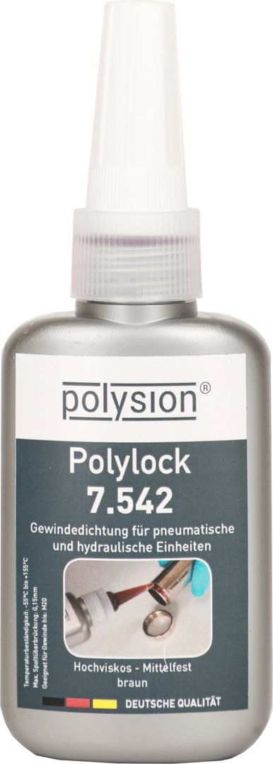 Polylock 7.542 mittelfest (braun) - 50 ml