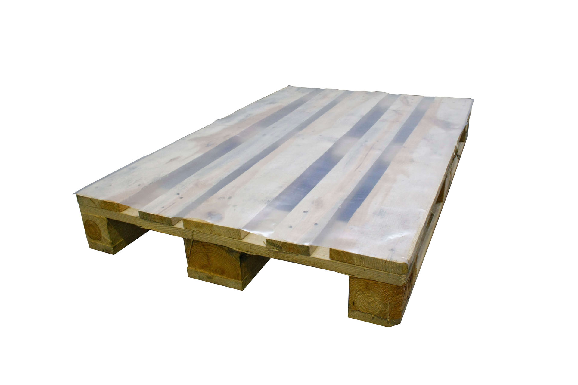 Palettenschutz Anwendung Palettenschutz transparent