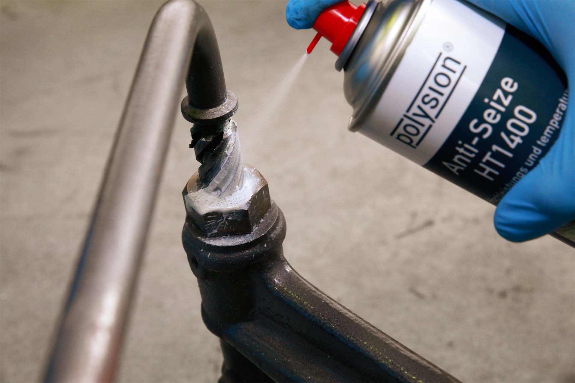 Anwendung Anti-Seize HT1400